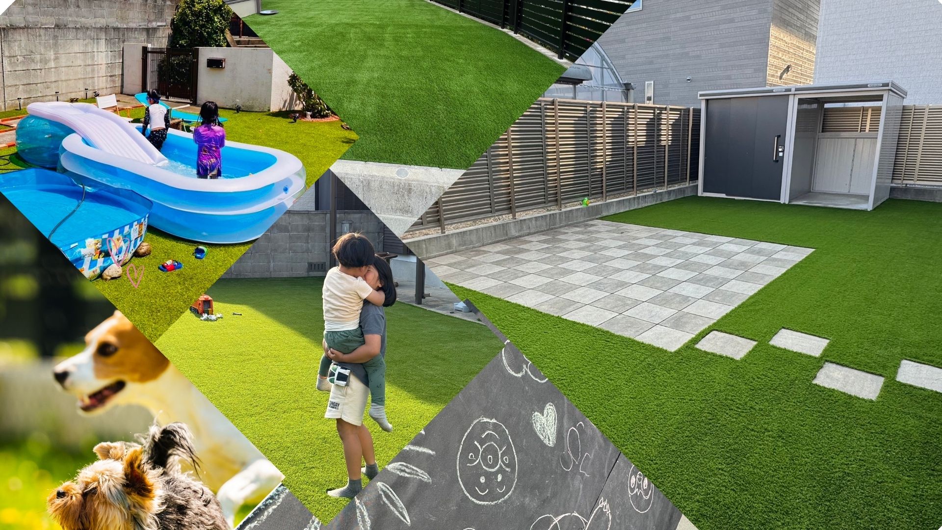 人工芝施工事例